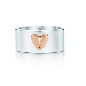 Tiffany Vintage Locks Heart Lock Ring